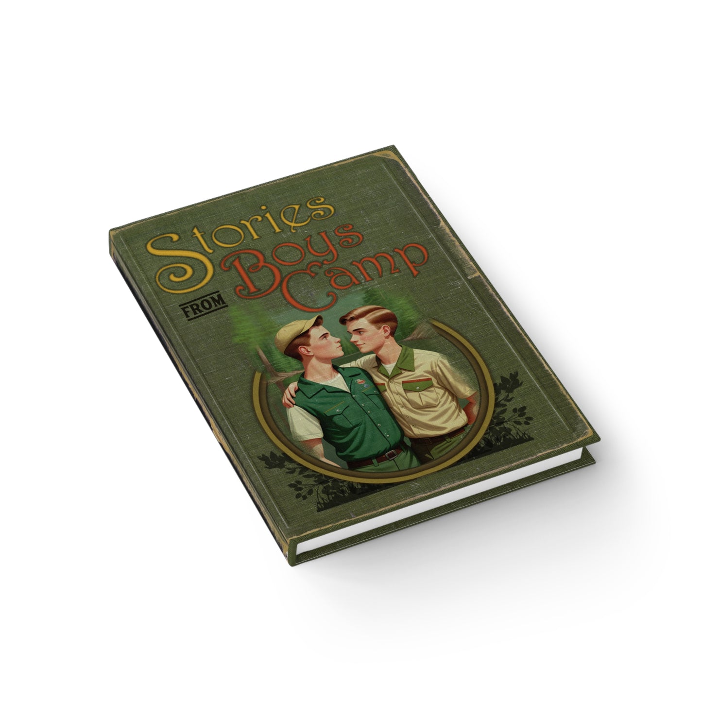 Stories from Boys Camp | 1921 Book Jacket Journal (Blank)