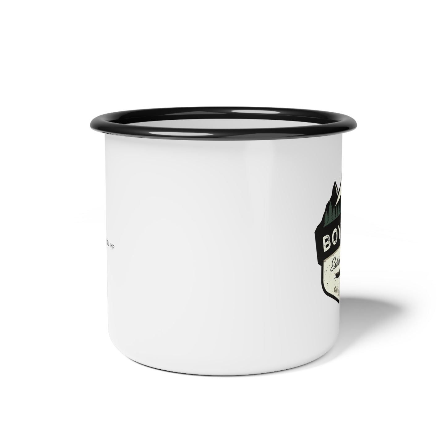 Extreme Adventures Kayak Badge | Enamel Camp Cup