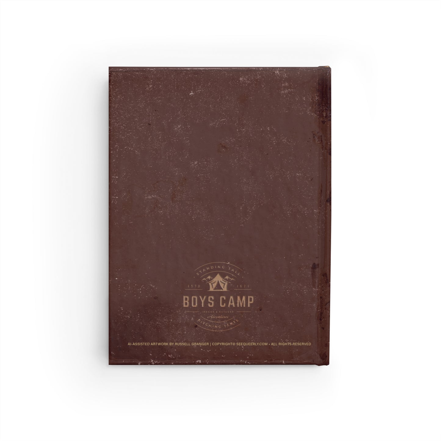 Boys Camp Official 1930s Handbook | Book Jacket Journal (Blank)