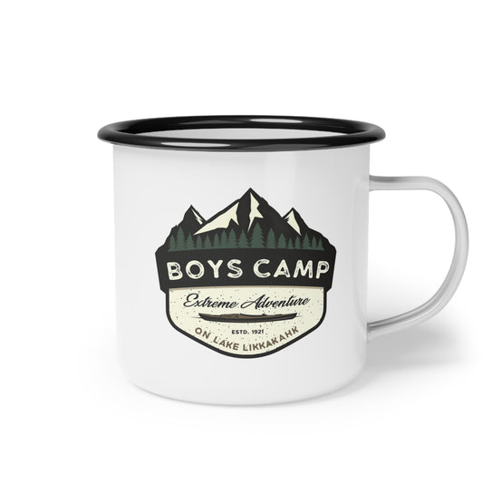 Extreme Adventures Kayak Badge | Enamel Camp Cup